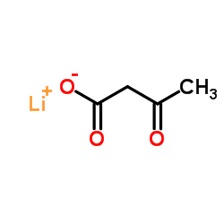 Lithium 3-oxobutanoate Structure