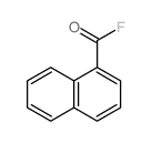 1-Naphthalenecarbonylfluoride结构式