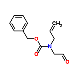 烯丙基,2-氧代乙基氨基甲酸苄酯结构式