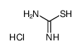 thiourea hydrochloride Structure