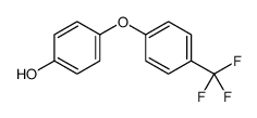 4-[(4-TRIFLUOROMETHYL)PHENOXY]PHENOL Structure