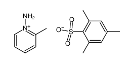 1-amino-2-methylpyridinium mesitylenesulfonate结构式