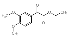 ethyl 2-(3,4-dimethoxyphenyl)-2-oxoacetate结构式