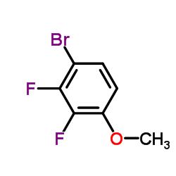 4-溴-2,3-二氟苯甲醚结构式