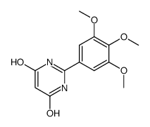 2-(3,4,5-trimethoxyphenyl)pyrimidine-4,6-diol Structure