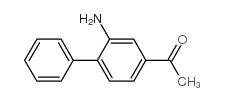 4-乙酰基-2-氨基联苯结构式