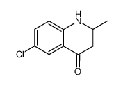 6-chloro-2-methyl-2,3-dihydro-1H-quinolin-4-one Structure