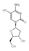 5-Hydroxy-2'-deoxycytidine structure