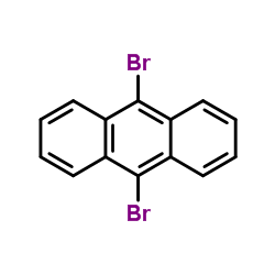 9,10-二溴蒽结构式