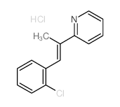 2-[(E)-1-(2-chlorophenyl)prop-1-en-2-yl]pyridine结构式