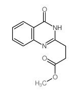 methyl 3-(4-oxo-1H-quinazolin-2-yl)propanoate结构式