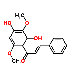 2',4'-Dihydroxy-3',6'-dimethoxydihydrochalcone structure