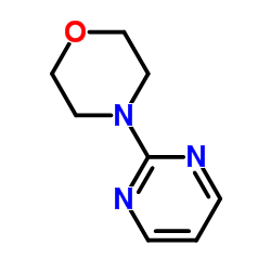 4-(嘧啶-2-基)吗啉结构式