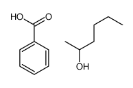 benzoic acid,hexan-2-ol Structure