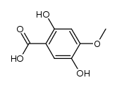 4-methoxy-2,5-dihydroxybenzoate Structure