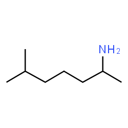 ()-1,5-dimethylhexylamine Structure