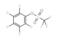 三氟甲磺酸五氟苯酚酯结构式