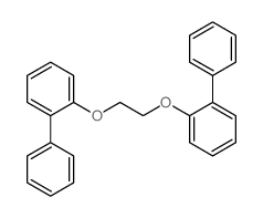 1,1'-Biphenyl,2,2''-[1,2-ethanediylbis(oxy)]bis- Structure