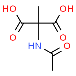 Propanedioic acid,(acetylamino)methyl- (9CI) Structure