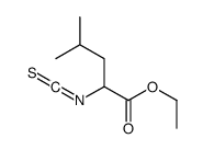 ethyl 2-isothiocyanato-4-methylpentanoate结构式