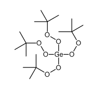 tetrakis(tert-butylperoxy)germane Structure