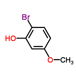 2-溴-5-甲氧基苯酚结构式