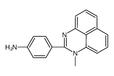 4-(1-methylperimidin-2-yl)aniline结构式