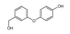 4'-Hydroxy-3-phenoxybenzyl Alcohol Structure