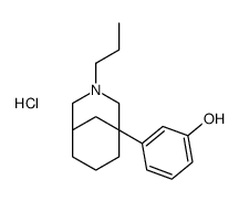 3-(3-propyl-3-azabicyclo[3.3.1]nonan-5-yl)phenol,hydrochloride结构式