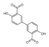 4,4'-Dihydroxy-3,3'-dinitrobiphenyl Structure