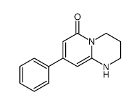 8-苯基-1,2,3,4-四氢吡啶并[1,2-a]嘧啶-6-酮结构式