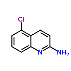 5-氯喹啉-2-胺结构式