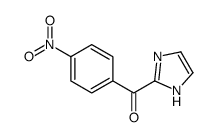 1H-imidazol-2-yl-(4-nitrophenyl)methanone结构式
