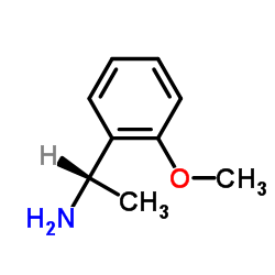 (S)-1-(2-甲氧基苯基)乙胺结构式
