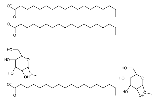 甲基葡萄糖苷倍半硬脂酸酯结构式