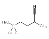 (3-氰基丁基)甲基二氯硅烷结构式