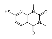 1,3-dimethyl-7-mercaptopyrido[2,3-d]pyrimidine-2,4-(1H,3H)-dione Structure