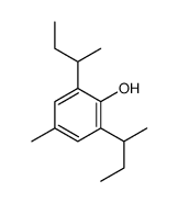 2,6-bis(1-methylpropyl)-p-cresol Structure