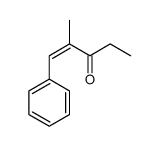 2-methyl-1-phenylpent-1-en-3-one结构式