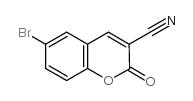 6-bromo-3-cyanocoumarin Structure