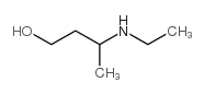 3-乙基氨基-1-丁醇结构式