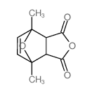 4,7-Epoxyisobenzofuran-1,3-dione, 3a,4,7,7a-tetrahydro-4,7-dimethyl-结构式
