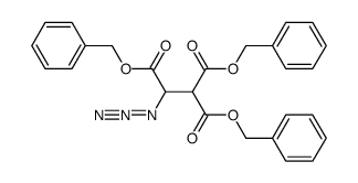 tribenzyl 1-azidoethane-1,2,2-tricarboxylate结构式