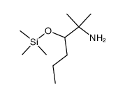 2-methyl-3-((trimethylsilyl)oxy)hexan-2-amine结构式