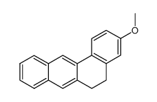3-methoxy-5,6-dihydrobenz[a]anthracene Structure