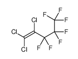 1,1,2-trichloro-3,3,4,4,5,5,5-heptafluoropent-1-ene结构式