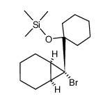 1-(7-Brombicyclo[4.1.0]hept-7-yl)cyclohexyl-trimethylsilyl-ether结构式