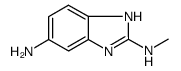 1H-Benzimidazole-2,5-diamine,N2-methyl- (9CI)结构式
