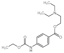 2-diethylaminoethyl 4-(ethoxycarbonylamino)benzoate picture
