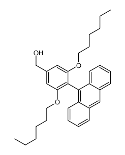 (4-anthracen-9-yl-3,5-dihexoxyphenyl)methanol Structure